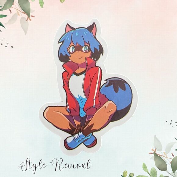 🎉 10/$10 Stickers - Michiru Kagemori BNA: Brand New Animal Anime Manga Decal - Picture 2 of 2